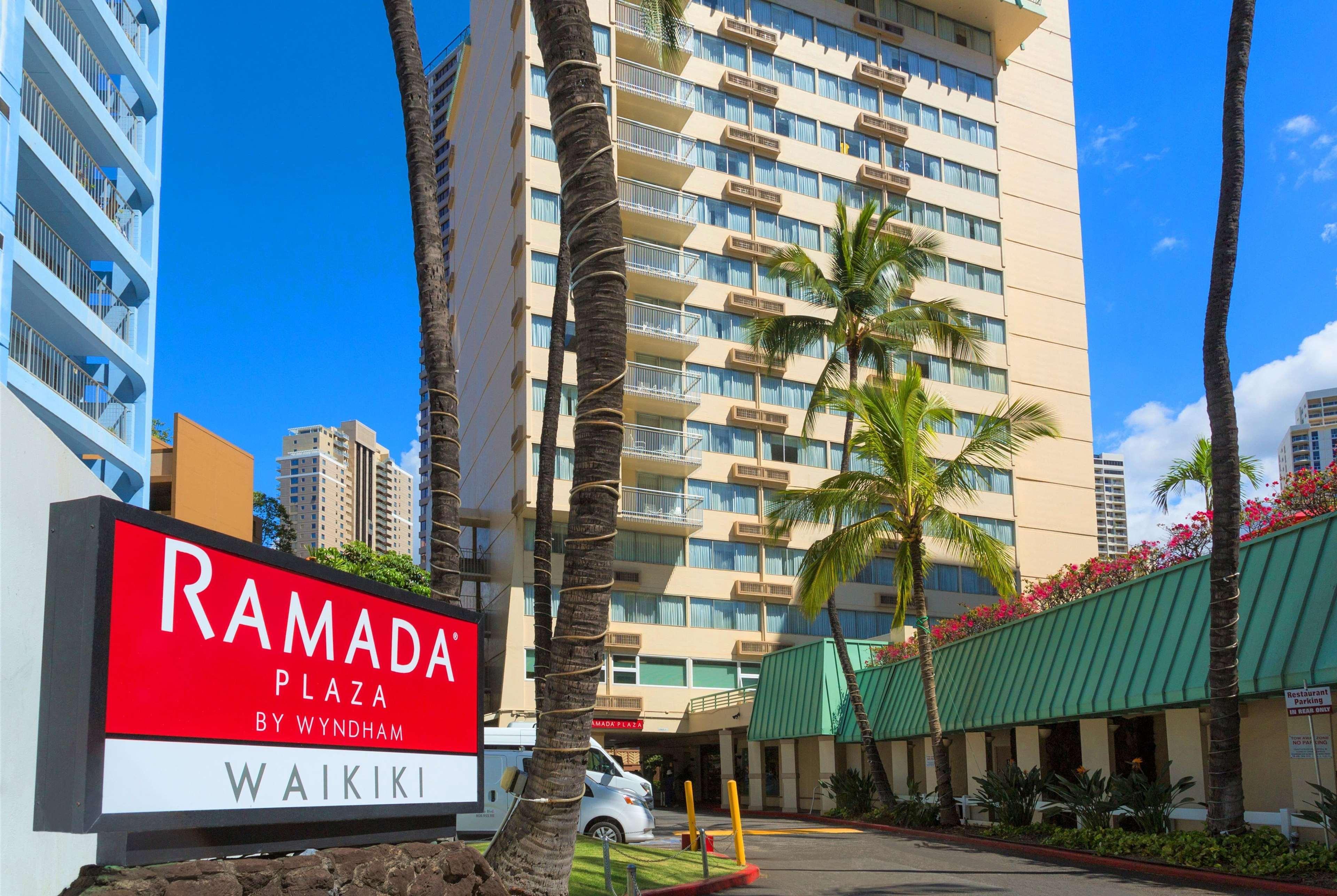 Ramada Plaza By Wyndham Waikiki Hotel Honolulu Exterior foto